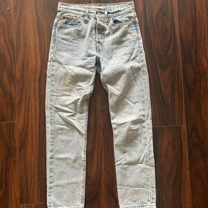Levi's Light Blue Straight Leg Jeans